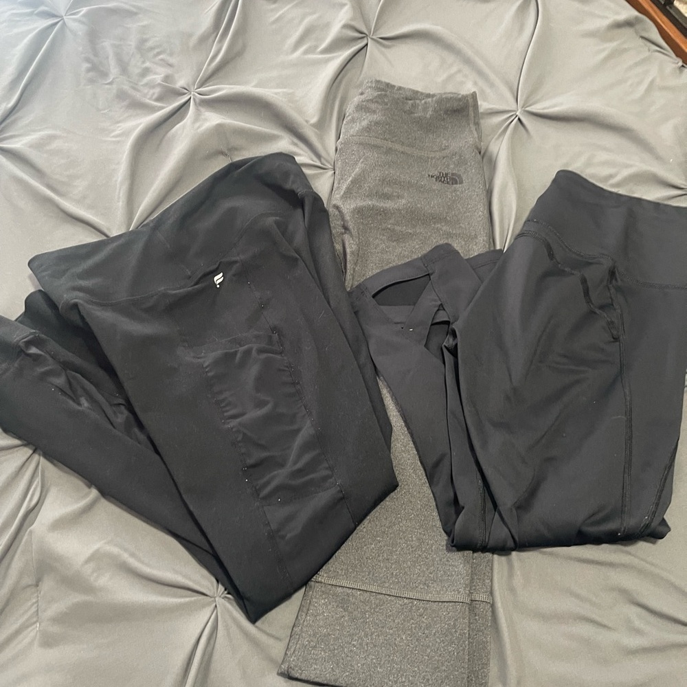 The North Face Charcoal and Light Gray Apparel